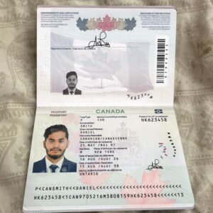 Canada Passport PSD Template - High Quality 2026