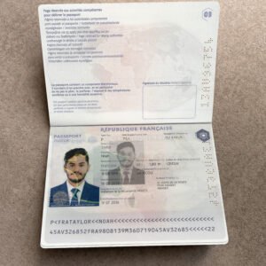 France Passport PSD Template - High Quality 2026