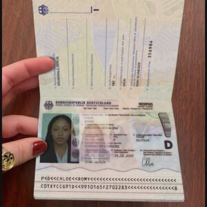 Germany passport New Template - High Quality Fully Editable