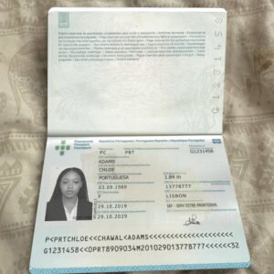 Portugal Passport PSD Template – Expertly Crafted Fully Editable Versions 2