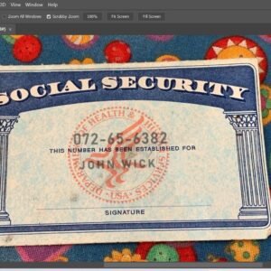 SSN PSD Template 2026 – 100% Premium Editable Design