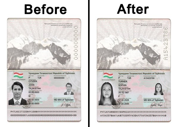 High Resolution Document Template Mockup