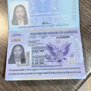 USA Passport New Template 2026 – High Quality & Fully Editable