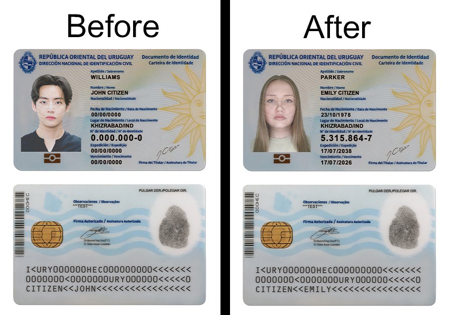 Uruguay ID 2026 – 100% Original & High Quality
