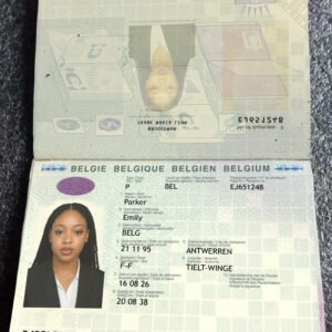 Belgium Passport PSD Template – Expertly Crafted Fully Editable Versions 4
