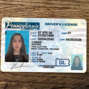 Pennsylvania DL New version 2026 High Quality