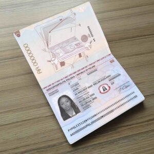 Poland Passport PSD Template 2018 High Quality