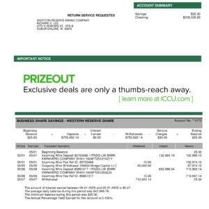 Idaho Central Credit Union Bank Statement Download